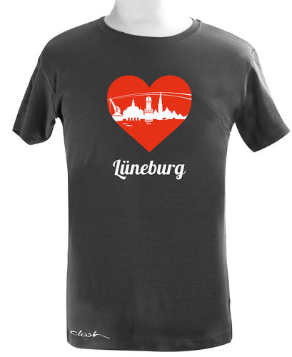 Herren-T-Shirt "Lüneburg im Herz"